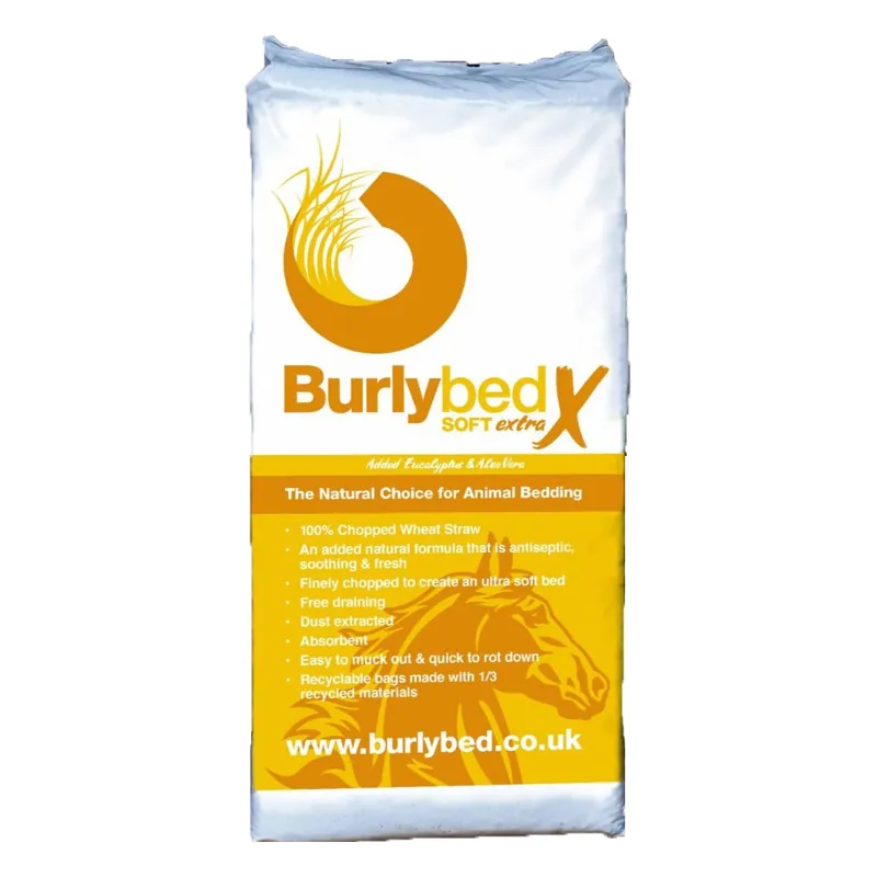 Burlybed Soft Extra Wheat Straw with Eucalyptus